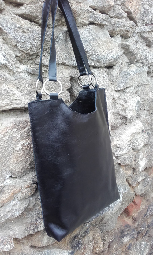 Velká kožená kabela "nera" — foto 2
