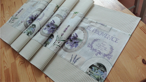 Látkový košíček lavender — foto 5