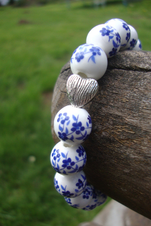 Porcelánový...náramek — foto 2