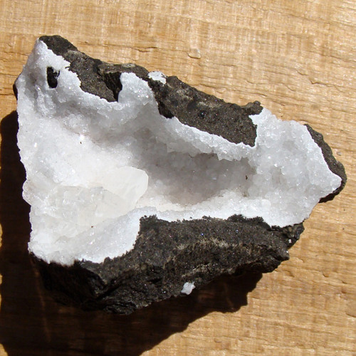 Krystal apofylitu s chalcedonem — foto 3