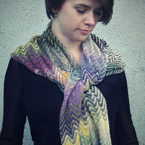Šála Chevron — foto 3