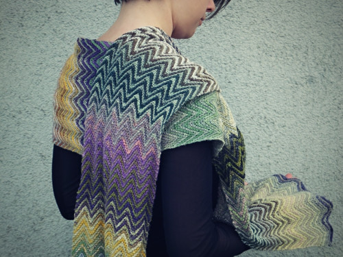 Šála Chevron — foto 5