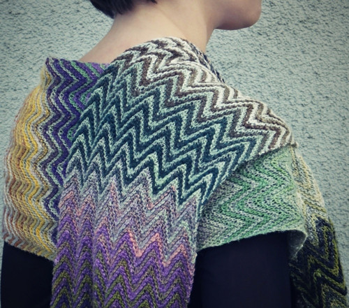 Šála Chevron — foto 6