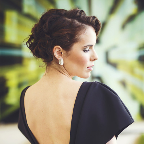 Stříbrné náušnice ELEGANCE — foto 4