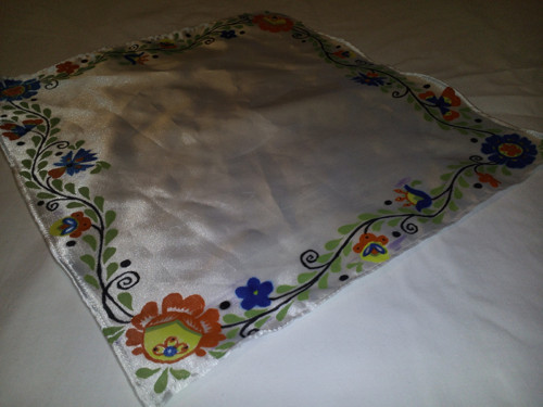 Kravata FOLK + kapesníček — foto 3