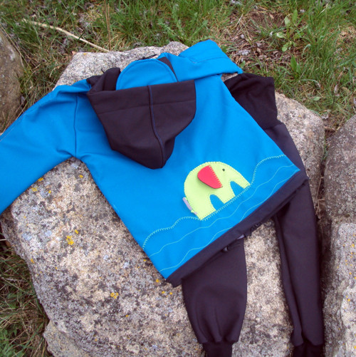 Rostoucí softshell. souprava 1-3 roky — foto 3