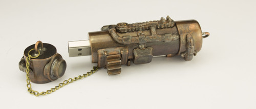 Originál steampunk 32GB USB 2.0 Flash — foto 3