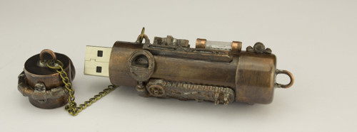 Originál steampunk 32GB USB 2.0 Flash — foto 4