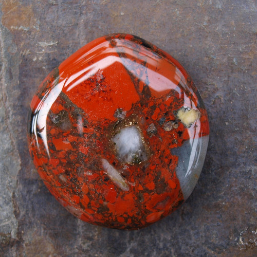 Jaspis , placka 39 x 36mm — foto 2