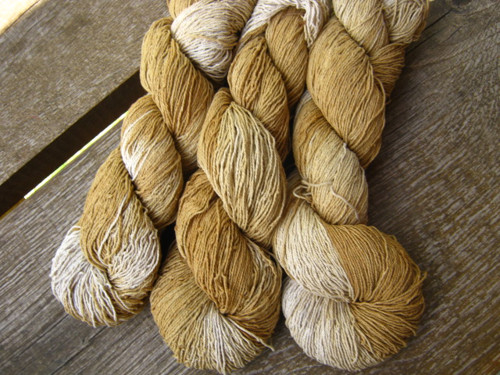 Buretové hedvábí 4mm - "Latte" — foto 2
