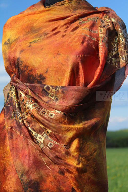Hedvábí - á la Klimt — foto 3