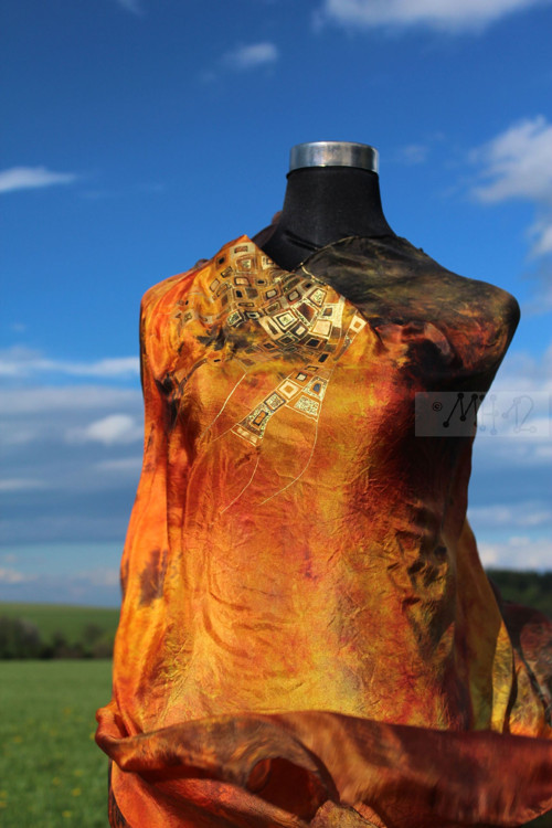 Hedvábí - á la Klimt — foto 4