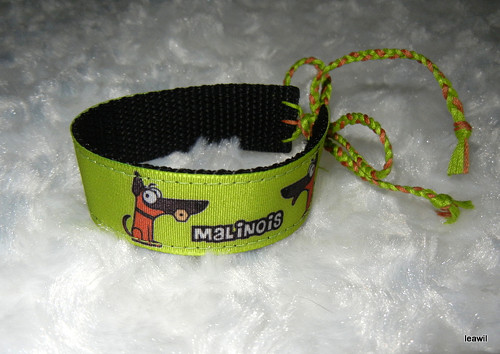 Náramek 2cm malinois — foto 3