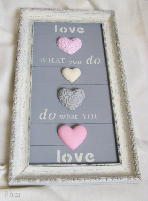 Tabuľka "Love what you DO" — foto 2
