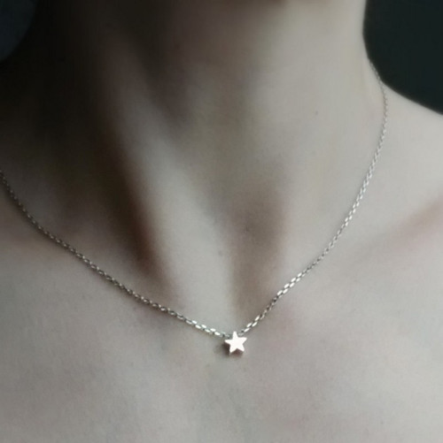 TINY STAR - náhrdelník Ag 925/1000 — foto 4
