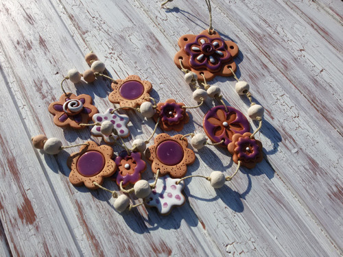 Mandala fialová — foto 2