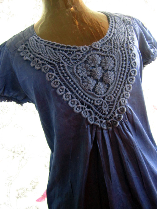 Šatečky denim blue — foto 2