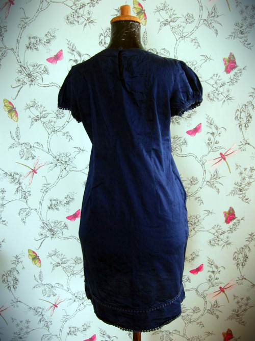 Šatečky denim blue — foto 4
