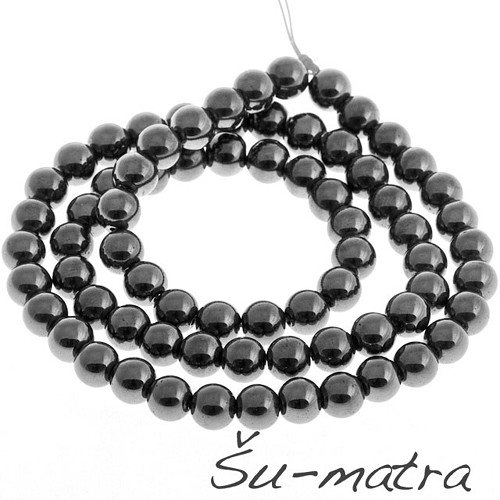 Hematit, 5,5 mm (10 ks) — foto 3