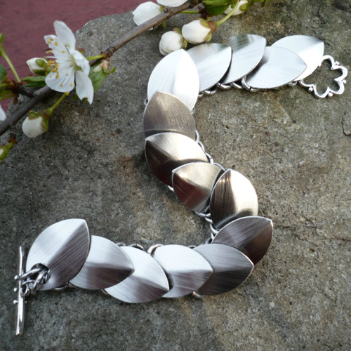 Šupináč silver - náramek — foto 2