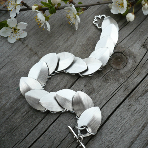 Šupináč silver - náramek — foto 3