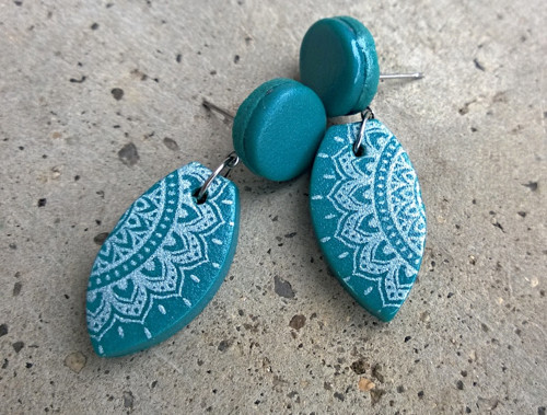 Bílý ornament — foto 4