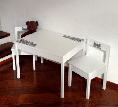 Stolik + 2 stolicky — foto 3