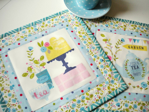 Tea Party ... No.3 prestierky ( 2 ks) — foto 3