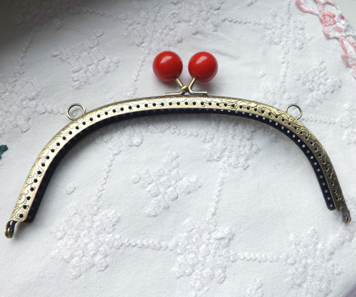Našívací kabelkový rámeček 20cm — foto 2