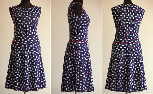 Skirt Blue/Flowers/Hearts — foto 2