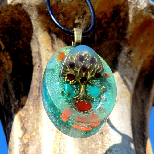 Amulet* Strom Života s granátky — foto 2