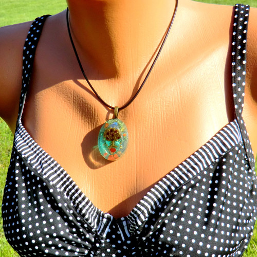 Amulet* Strom Života s granátky — foto 5