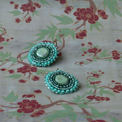 ...mint earrings — foto 3
