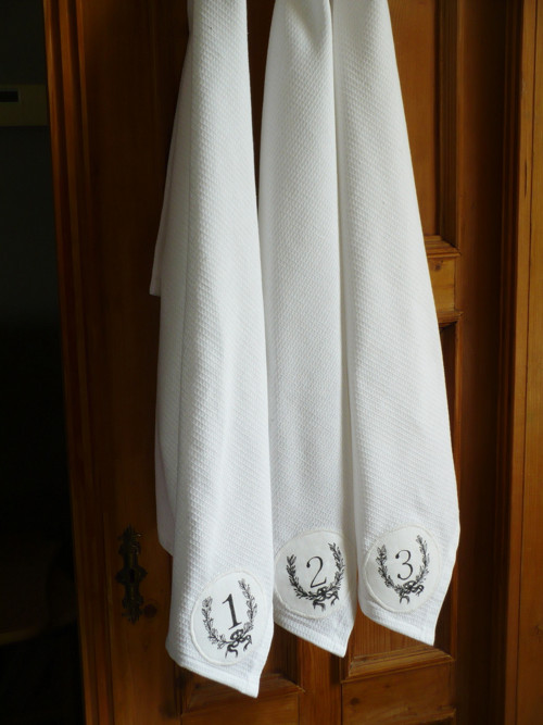 Vaflová utěrka s číslem 1 — foto 2