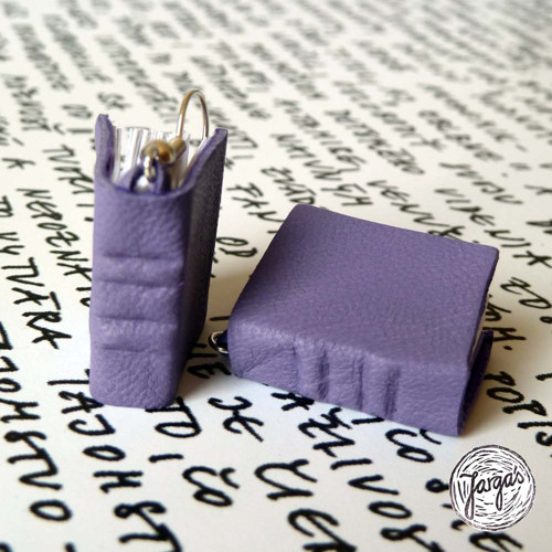 Mini knihy - ve fialové — foto 2