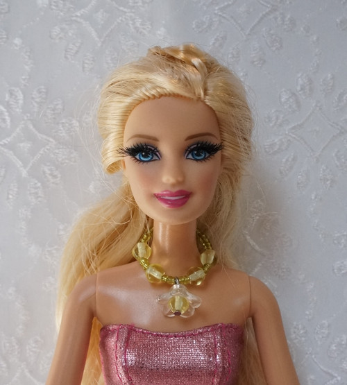Šperk pro Barbie - s květinou — foto 4