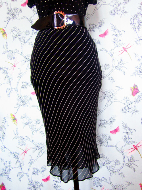 Sukně black&white stripes — foto 3