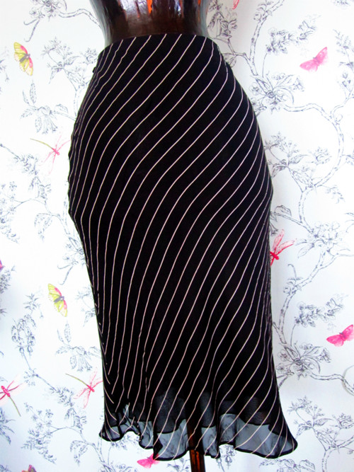 Sukně black&white stripes — foto 4