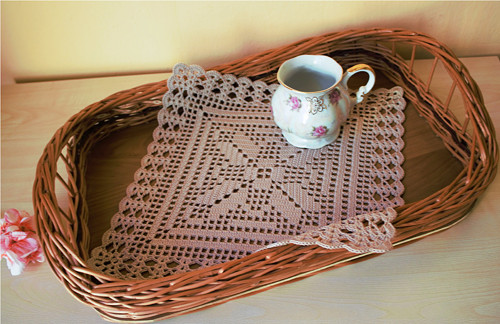 Filetová dečka cappuccino — foto 2