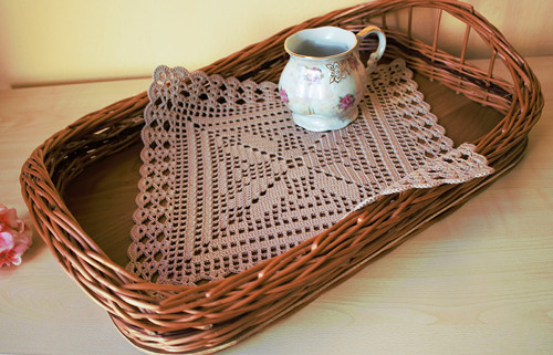 Filetová dečka cappuccino — foto 3