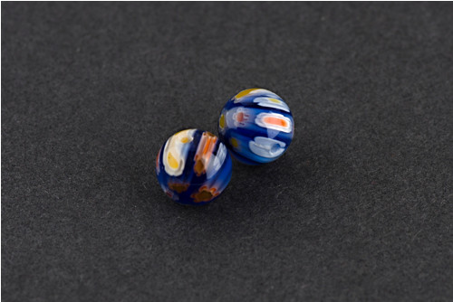 Korálky Millefiori 10mm 5ks — foto 2