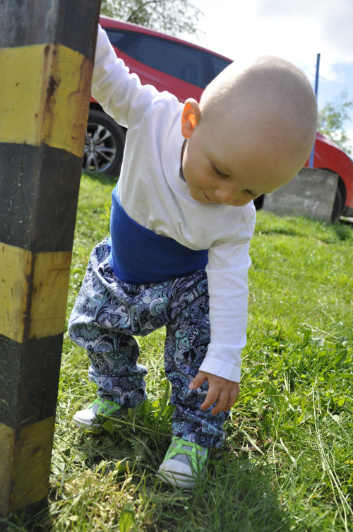 Recy flanelové kalhoty — foto 5