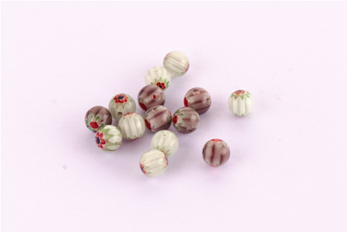 Korálky Millefiori 5mm 10ks — foto 2