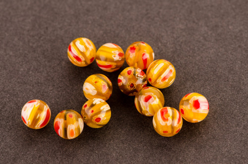 Korálky Millefiori 8mm 5Ks — foto 2