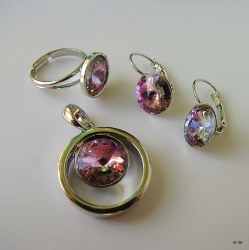 Swarovski * rivoli 12mm * 1ks / — foto 4