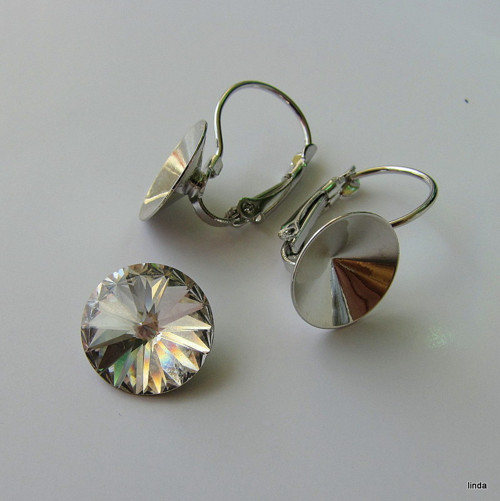 Swarovski * rivoli 12mm * 1ks / — foto 2
