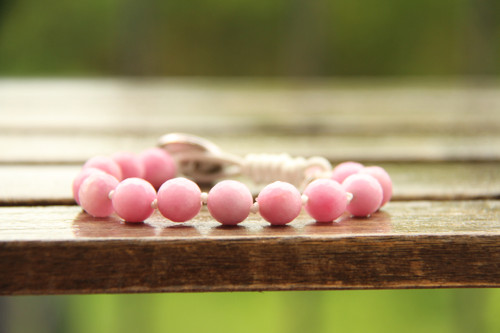 Bohemian náramok pink — foto 2