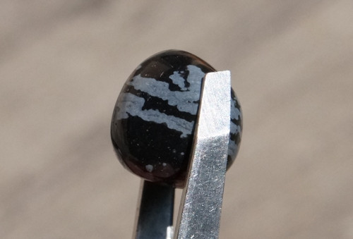 Obsidián sněžný D3196 — foto 3