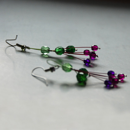 Fialové fuchsijky — foto 3
