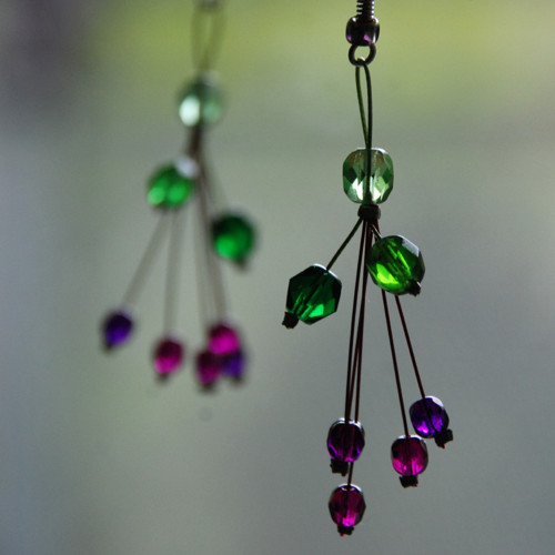 Fialové fuchsijky — foto 4